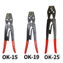 단자압착기 OK-15 OK-19 OK-25 압착기 터미널 원형단자 압착단자 국산, 1개