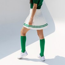 여성골프치마 바지 초록색 라인 테니스 스커트 1줄 2줄 화이트 헬로버디 여자골프웨어