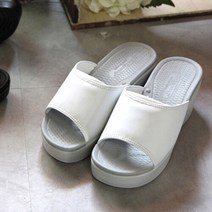 베리슈 여성 7cm 통굽 슬리퍼 간호화 여자 실내화