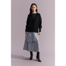 H&M 에이치엔엠 파인니트 가디건 블랙 1211296002 313317