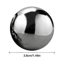 201 스테인레스 스틸 티타늄 골드 중공 공 원활한 홈 & 정원 장식 거울 공 구 파티 장식 용품, 38mm, 38mm