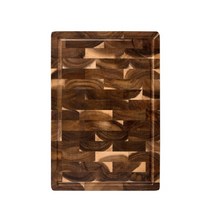 티크 편백 나무 원목 월넛 도마 아카시아 주방 가정용 트레이 싱크, 35x25x2.5cm