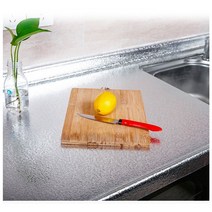 주방 오염방지 은박지 스티커 1+1롤 접착식 싱크대 가스레인지 타일 기름때 찌든때 관리