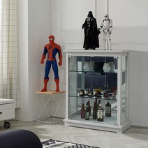 모던탑21 모던-클래식 700-3단 장식장 진열장, 화이트