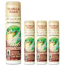 뱃저 코코아 버터 립 밤 7g, Vanilla Bean, 4개