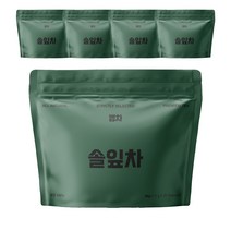 뻥차 국내산 강원도 솔잎 차 생분해성 삼각티백 긴끈 카페인없는 직장인 물대신차, 100개입, 1.2g