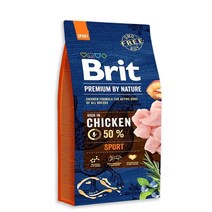 브릿 프리미엄 어덜트 독 치킨 라지바이트 3.0kg, 엘리야 치킨롤100g