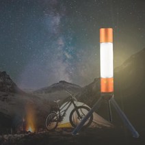 바이크티 자전거캠핑 라이트 전조등 불빛 눈뽕방지 경광등 전등, 벤타샵블랙