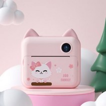 즉석카메라 토이카메라 감열지카메라 어린이 디지털 카메라 사진 및 열 수 폴라로이드 인쇄, 감열지: 상자에 3개의 롤