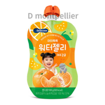 베베쿡 아이쭉쭉 워터젤리 100g, 100% 제주감귤, 70개