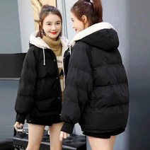 여성 슬림핏 크롭 숏 패딩 코튼 재킷 겨울 신입생 판 빵 의류 쇼트 코튼 코트 여자 구스 다운 야상 경량 조끼 푸퍼