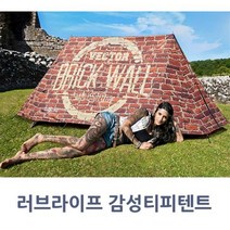 감성티피텐트 루프탑텐트 경량텐트, 블루진 5번