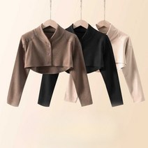 어깨 패드 수면 조끼 보온 노인 방한 경추, 블랙 (패치) M