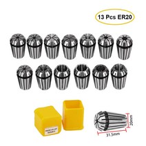ER11 ER20 ER 정밀 스프링 콜렛 척 0.008mm CNC 밀링 공구 홀더 조각기 스핀들 모터, 63 ER32-20