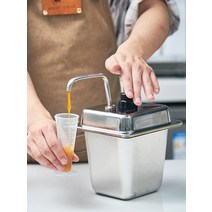 스텐 소스 디스펜서 펌핑 용기 업소용 펌프 병 점프, D. 3L 플라스틱 양동이 조정 가능한 모델