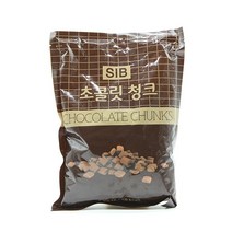 초코칩 초콜릿청크 1kg, 1개, 초콜릿
