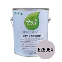 노루페인트 순앤수 바이오페인트 4L 곰팡이방지 벽면벽지용 EVA수지, EZ6064