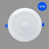 포커스 6인치 매입센서등 15W 계단조명 복도등 현관조명 센서, 주광색(흰색빛)