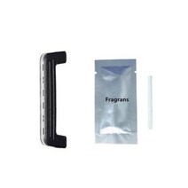 공기청정기 음이온공기청정기 차냄새제거 자동차 공기 청정기 향수 환기 Freshener 에어컨 클립 디퓨저 솔리드, Silver with perfume