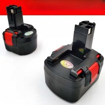 보쉬 드릴 보조 배터리 GSR7.2V9.6V12V14.4-2 충전, 12V2.0ah