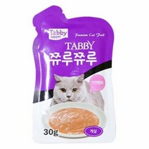태비토퍼 쮸르쮸르 게살 30g 파우치, 12개