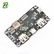 IP5328P 듀얼 USB 18650 배터리 보조베터리 유형-c 3.7V ~ 5V 9V 12V 스텝 업 빠른 급속 충전기 회로 기판, 01 1pcs
