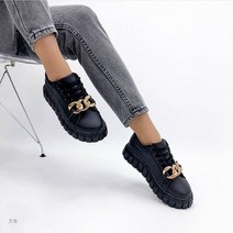 여성 키높이 운동화 여성스러운 체인장식 데일리 여자 신발 콘서트 가벼운 핑크 사이트 브랜드 아줌마 명품 굽있는 여름 정장 화 스니