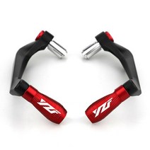 야마하R3호환튜닝부품용품파츠 for yamaha yzf r1 r1m r1s r3 r6 오토바이 레버 가드 브레이크 클러치 핸들 보호대 핸들 바 오토바이 cnc 알루미늄, 빨간색