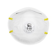 흄이 많이 발생하는 곳에서 사용 가능한 마스크 10개 산업안전 용접작업, SG 방진마스크 9010V  1급 흄 1EA