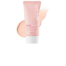 어퓨 퓨어 블록 톤업 선베이스 이엑스 SPF50+ PA+++, 6개, 100ml