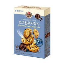 CJ 홈베이킹 아이들간식 초코칩 쿠키믹스 290g 베이킹재료, 18개