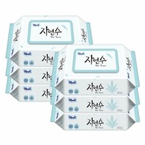 ₢sun/ ₡ 기름때클리너 저자극물티슈 티슈물티슈 착한물티슈 깨끗한물티슈 캡티슈, ₣& 잘풀리는집 자연수 물티슈 캡형 64매 6팩, ₢無