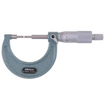 [IL∃7] 미쓰토요-스플라인 마이크로미터 111-215 0-25mm (1EA) 공구류 작업용품 측정용 작업용_E∃8260eA, ∠본상품