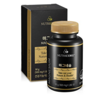 뉴트리코어 마그네슘 180정 5병, 5개
