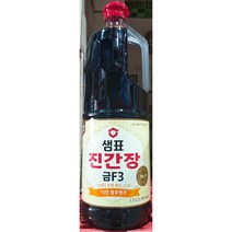 동하유통 진간장 금F3 1.7L 6묶음 소스 양념 업소용