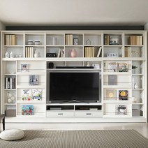 에든가구 GRATES-S 맞춤 티비장 슬라이딩 거실 인테리어 책장 TV 거실장 서재화 GTS-3022 월플렉스, 42인치(최대 가로길이 969mm), 3900mm