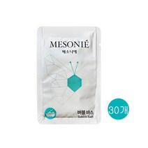 나드리 메소니에 바블바스 입욕제 거품목욕 일회용 세면용품, 30개