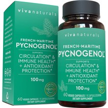 비바내추럴스 피크노제놀 100mg 60정, 1개, 기본