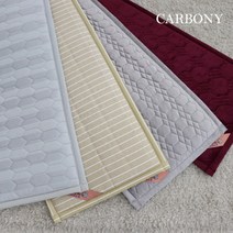 카보니 카본 숯발열 탄소매트 소파 쇼파용, 중 180 x 55(cm), 극세사 그레이
