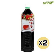 청솔 오미자 원액 1.5L X2, 1개, 1개