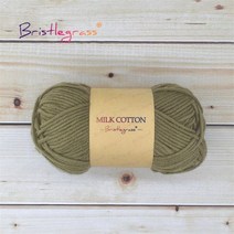 자이언트얀 뜨개질 bristlegrass 아크릴 크로 양모 원사 50g pom-poms 우유 면화 손 스레드 아기 스웨터 스카프 패브릭 바느질 공예, 카키색 옷감