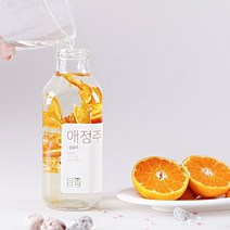 담양 애정주 감귤주 담그기 담금주키트 1병 500ml