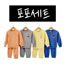 루니툰 아동 봄 가을 상하세트 디즈니 포포 유아 상하복