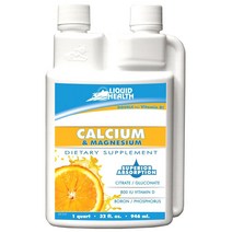리퀴드헬스프로덕트 Liquid Health Products 칼슘 & 마그네슘 슈페리어 앱솔션, 946ml × 1개