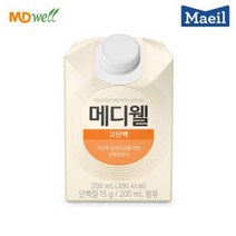메디웰 고단백 체험팩 환자식 환자영양식 200ml 6팩, 6개