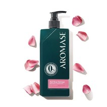 Aromase Red Rose 손상 회복 컨디셔너 다마스크 로즈 오일은 곱슬머리를 풀어주고 깨끗한 린스 호호바 오일 딥 하이드레이션 모이스처라이저 리놀렌산 모발 강화 USA 미국