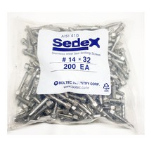 스텐육각직결피스 스크류 판넬 철판 나사 못 봉지판매, 스텐410육각직결피스, 14(6.3MM)-180(50개)