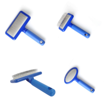 플러쉬퍼피 슬리커 브러쉬 비숑슬리커 푸들 포메라니안 빗, 플러쉬퍼피 슬리커 소프트