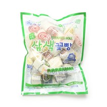 삼색꽃빵(백련초 율금 클로렐라) 33.4gx30ea, 단품, 단품