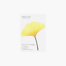 스티키리프 투명은행 Yellow S 점착식메모지 접착식메모지 메모, 단품